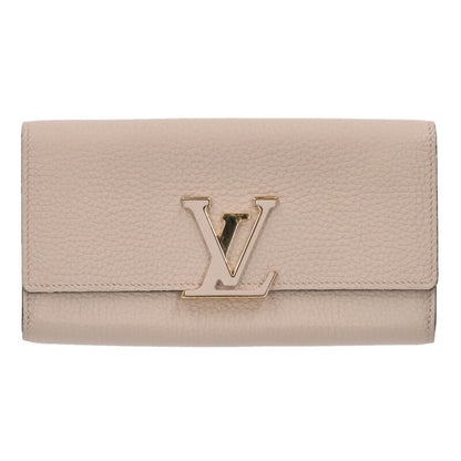 Louis Vuitton Capucines Wallet Beige