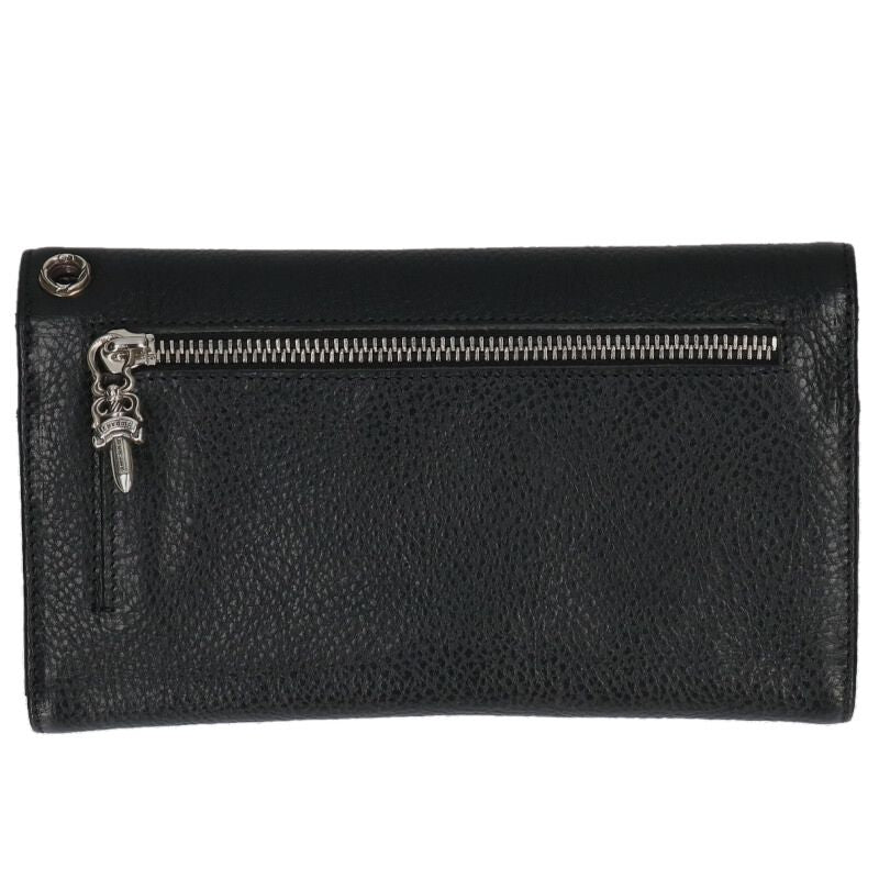 Chrome Hearts WAVE Cross Ball Wallet Black Size ONE SIZE