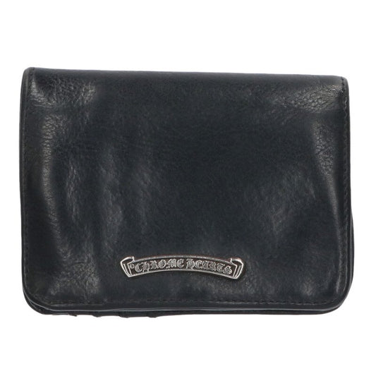 Chrome Hearts JOEY Leather Bi-Fold Wallet Size ONE SIZE