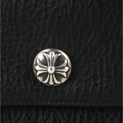 Chrome Hearts JUDY Cross Button Leather Wallet Size Multi