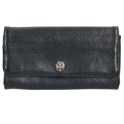 Chrome Hearts JUDY Cross Button Leather Wallet Size ONE SIZE