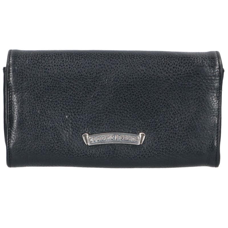 Chrome Hearts JUDY Cross Button Leather Wallet Size ONE SIZE