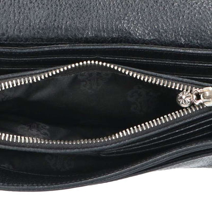 Chrome Hearts JUDY Cross Button Leather Wallet Size ONE SIZE