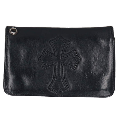 Chrome Hearts 1ZIP Floral Button Leather Size ONE SIZE