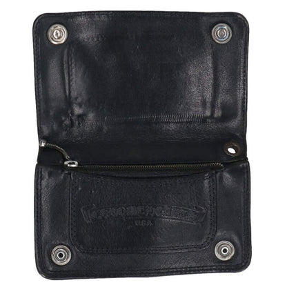 Chrome Hearts 1ZIP Floral Button Leather Size ONE SIZE
