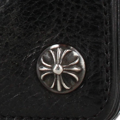 Chrome Hearts 2ZIP STRAP Cross Ball Leather Size ONE SIZE