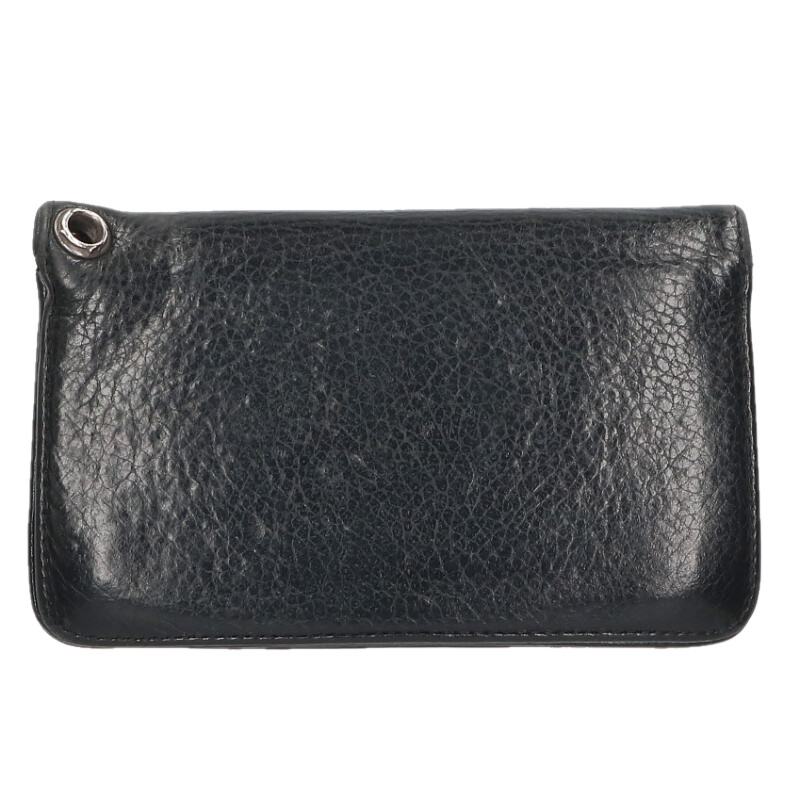 Chrome Hearts 1ZIP Cross Patch Button Wallet Size ONE SIZE
