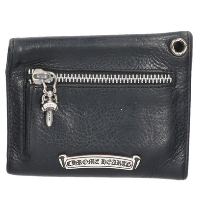 Chrome Hearts WAVE MINI Leather Wallet multi Size ONE SIZE