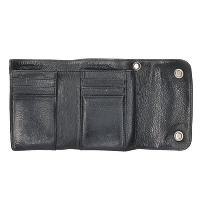 Chrome Hearts WAVE MINI Leather Wallet multi Size ONE SIZE