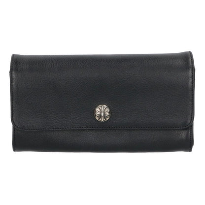 Chrome Hearts JUDY Cross Button Leather Wallet Size ONE SIZE