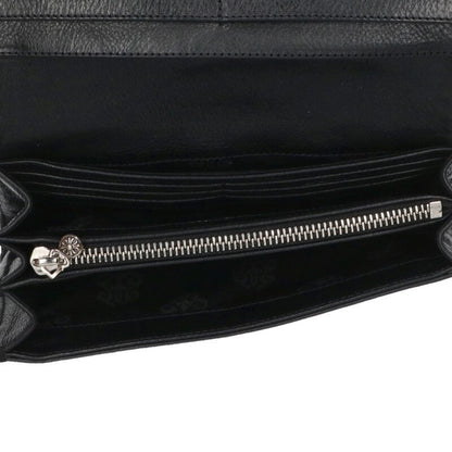 Chrome Hearts JUDY Cross Button Leather Wallet Size ONE SIZE