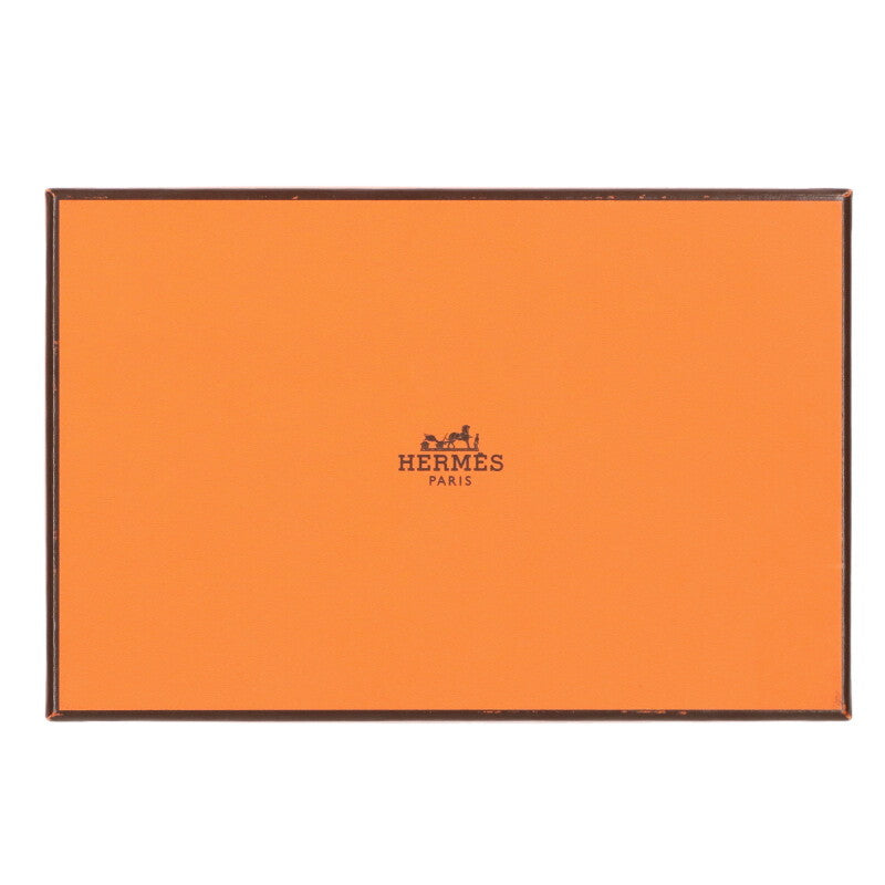 HERMES K Stamp Bearn Soufflet Wallet Black Size ONE SIZE
