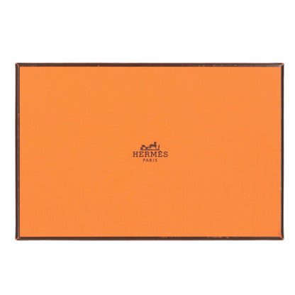HERMES K Stamp Bearn Soufflet Wallet Black Size ONE SIZE