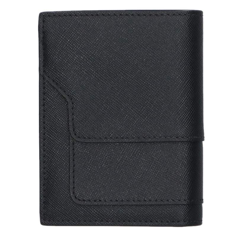 MARNI 21AW Saffiano Calf Bi-Fold Wallet Black Size ONE SIZE