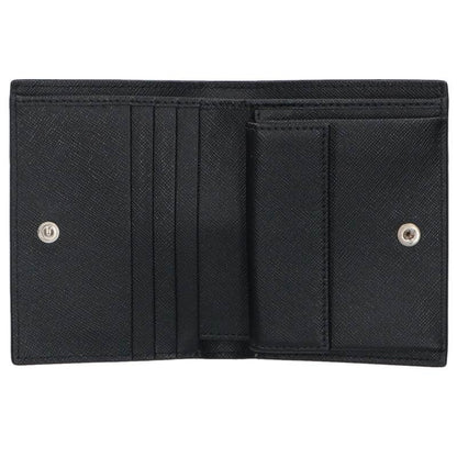 MARNI 21AW Saffiano Calf Bi-Fold Wallet Black Size ONE SIZE