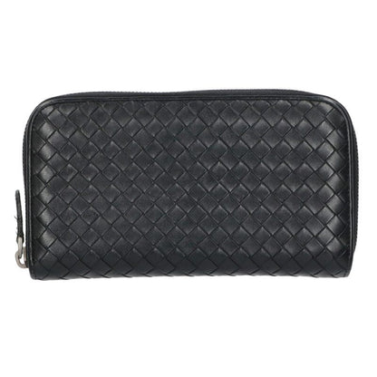 BOTTEGA VENETA Intrecciato Leather Zip Wallet Size ONE SIZE