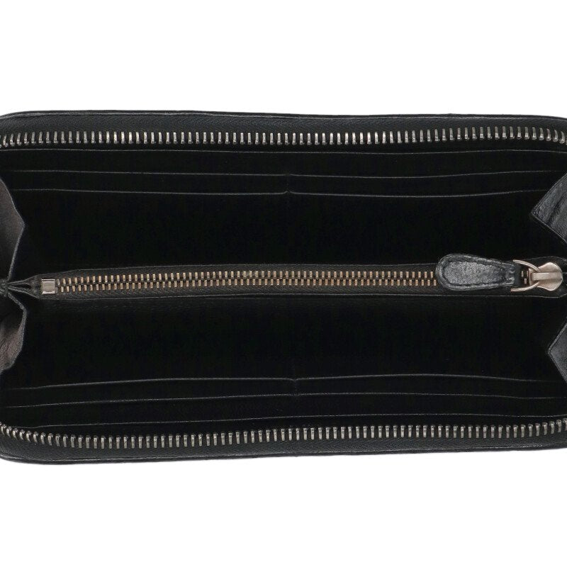 BOTTEGA VENETA Intrecciato Leather Zip Wallet Size ONE SIZE