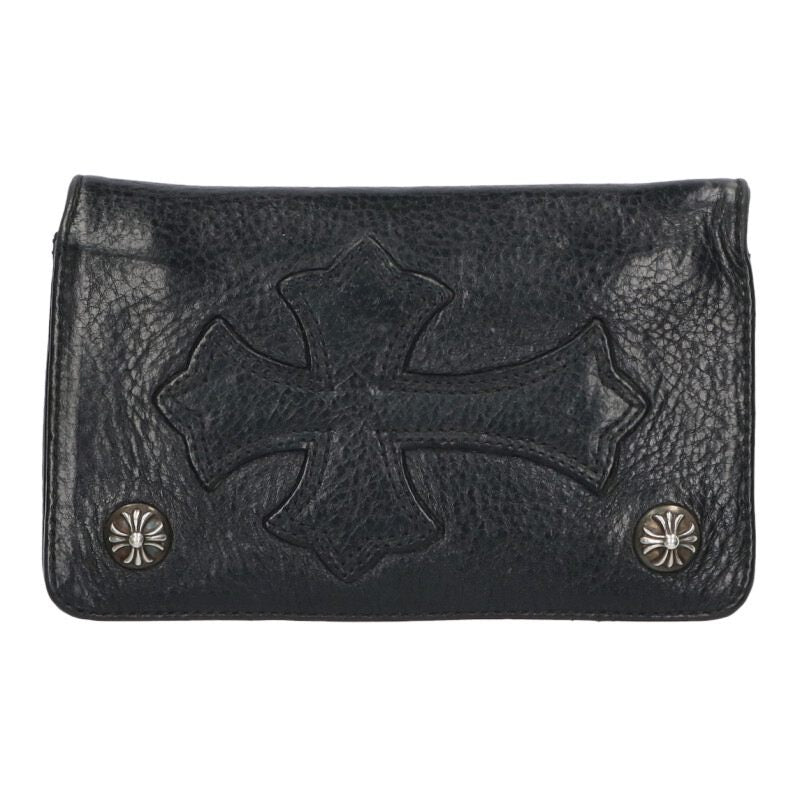 Chrome Hearts 1ZIP Cross Patch Button Wallet Size ONE Multi