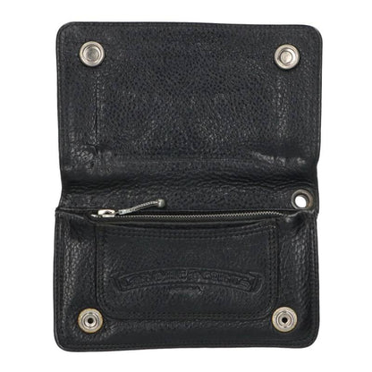 Chrome Hearts 1ZIP Cross Patch Button Wallet Size ONE Multi