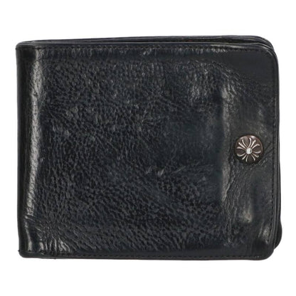 Chrome Hearts 1 Snap Cross Ball Button Leather