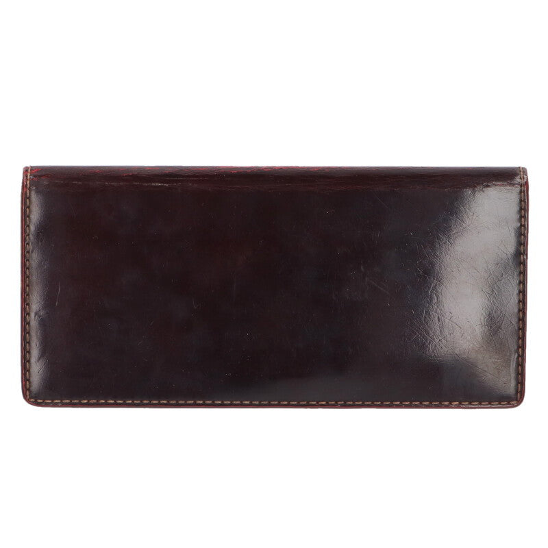 OHBA SEIHO Cordovan Bi-Fold Long Wallet Brown Size ONE SIZE