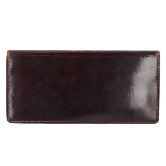 OHBA SEIHO Cordovan Bi-Fold Long Wallet Brown Size ONE SIZE