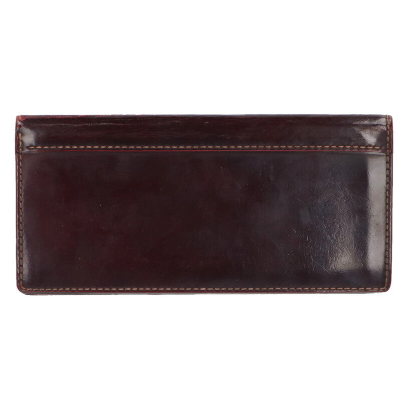 OHBA SEIHO Cordovan Bi-Fold Long Wallet Brown Size ONE SIZE