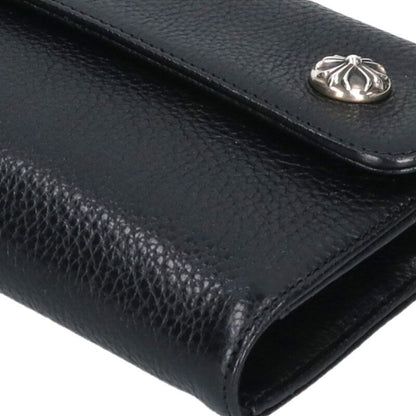 Chrome Hearts WAVE Cross Ball Leather Wallet Size ONE SIZE