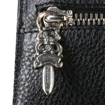 Chrome Hearts WAVE Cross Ball Leather Wallet Size ONE SIZE