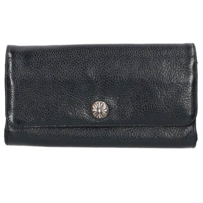 Chrome Hearts JUDY Cross Button Leather Wallet Size ONE SIZE