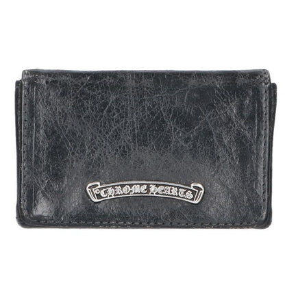 Chrome Hearts Scroll Label Card Case Size ONE SIZE