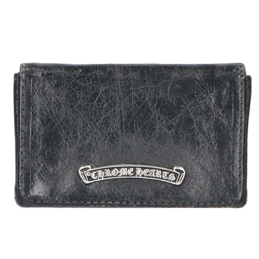 Chrome Hearts Scroll Label Card Case Size ONE SIZE