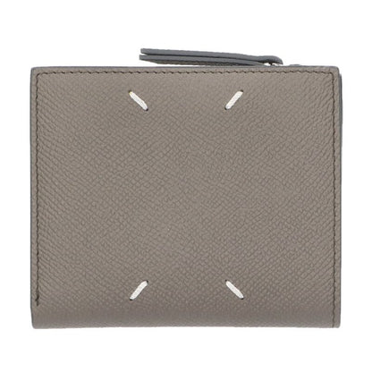 Maison Margiela Gray 4-Stitch Flip-Flap Wallet Size ONE SIZE
