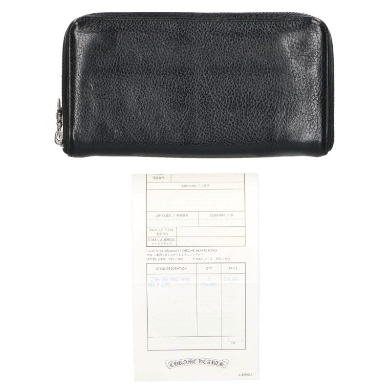 Chrome Hearts REC F ZIP PLANE Round Zip Size ONE SIZE