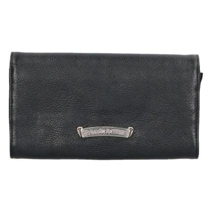 Chrome Hearts JUDY Cross Button Leather Wallet Size ONE SIZE