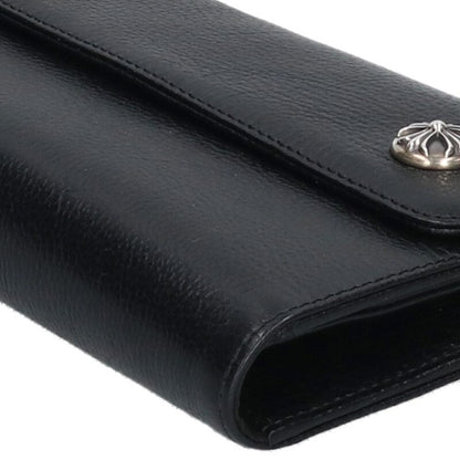 Chrome Hearts Wave Cross Ball Leather Wallet Size ONE SIZE