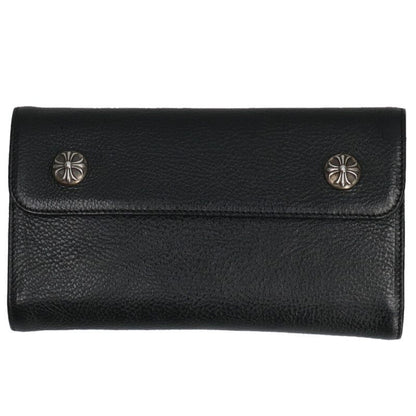 Chrome Hearts Wave Cross Ball Leather Wallet Size ONE Multi