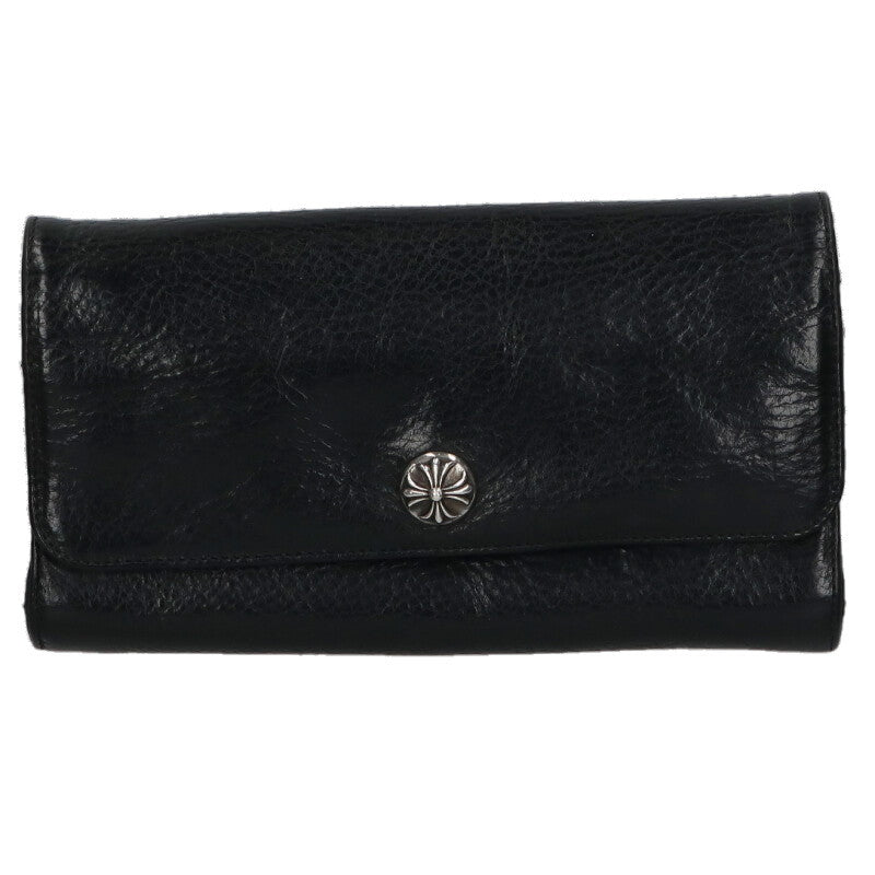 Chrome Hearts Judy Cross Button Leather Wallet Size ONE SIZE