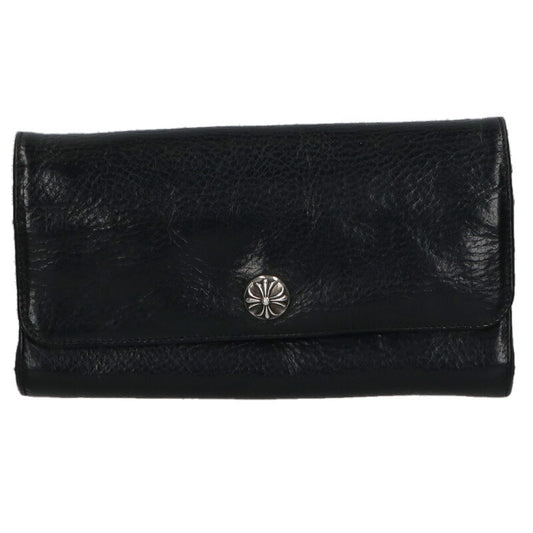 Chrome Hearts Judy Cross Button Leather Wallet Size ONE SIZE