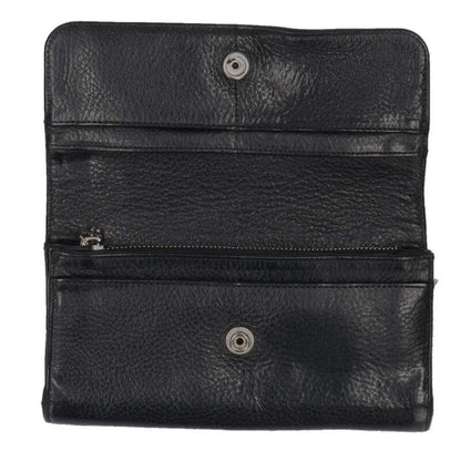 Chrome Hearts Judy Cross Button Leather Wallet Size ONE SIZE