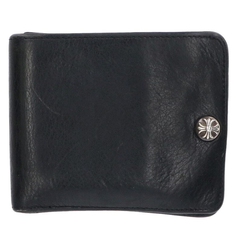 Chrome Hearts 1-Snap Cross Button Leather Size ONE SIZE