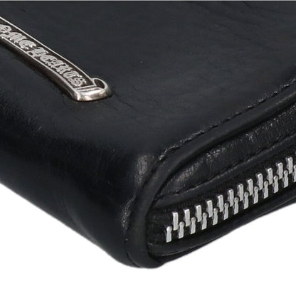 Chrome Hearts Dagger Zip Leather Coin Case Size ONE SIZE