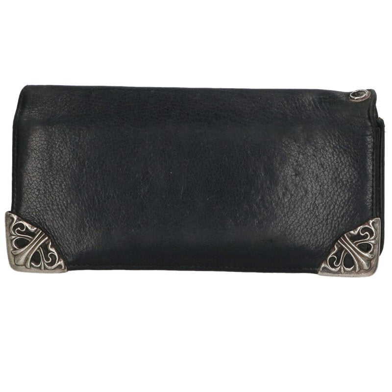 Chrome Hearts LNG SNGL FLD TIPS Leather Wallet Size Multi