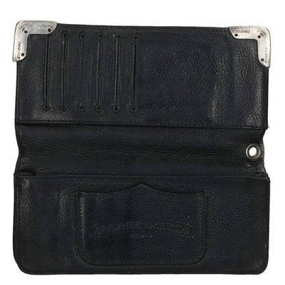 Chrome Hearts LNG SNGL FLD TIPS Leather Wallet Size Multi