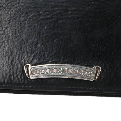 Chrome Hearts LNG SNGL FLD TIPS Leather Wallet Size Multi