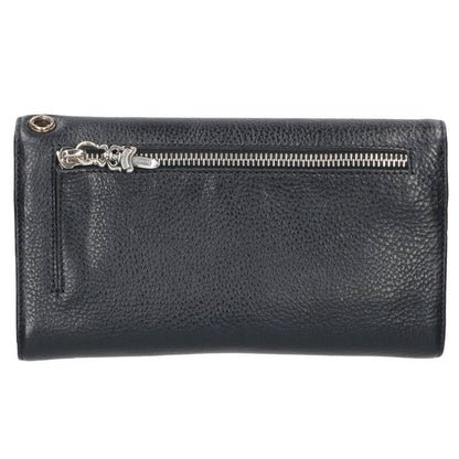 Chrome Hearts Wave Cross Ball Leather Wallet Size ONE SIZE