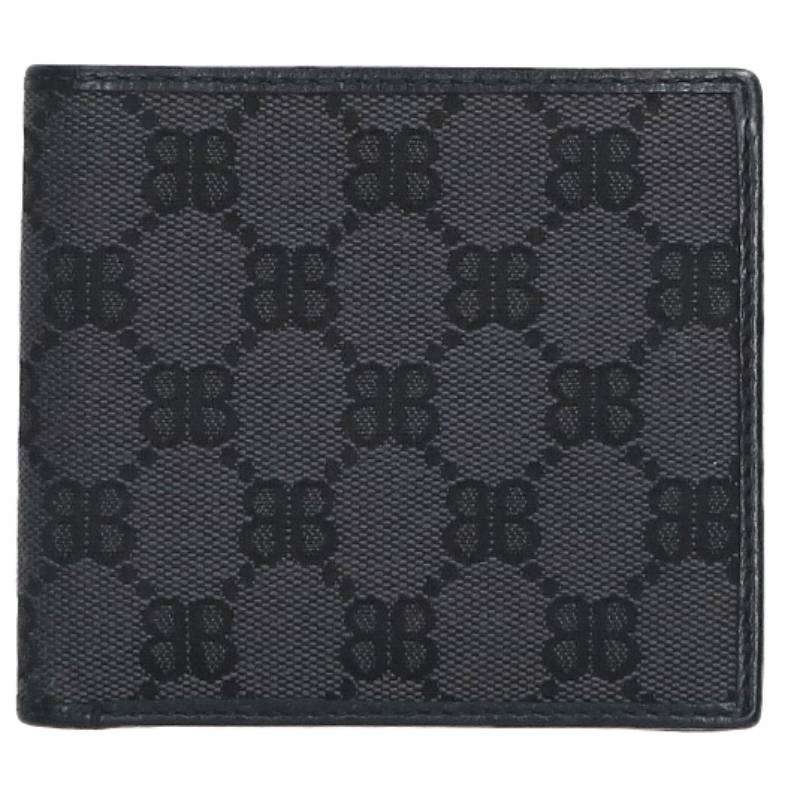 BALENCIAGA x Gucci Hacker Project Wallet Black Size ONE SIZE