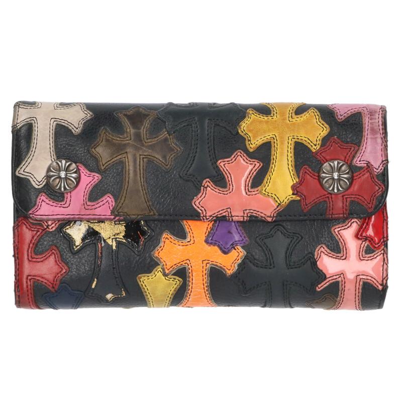 Chrome Hearts Wave Multi Cross Patch Wallet Size ONE SIZE