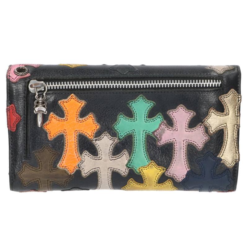 Chrome Hearts Wave Multi Cross Patch Wallet Size ONE SIZE