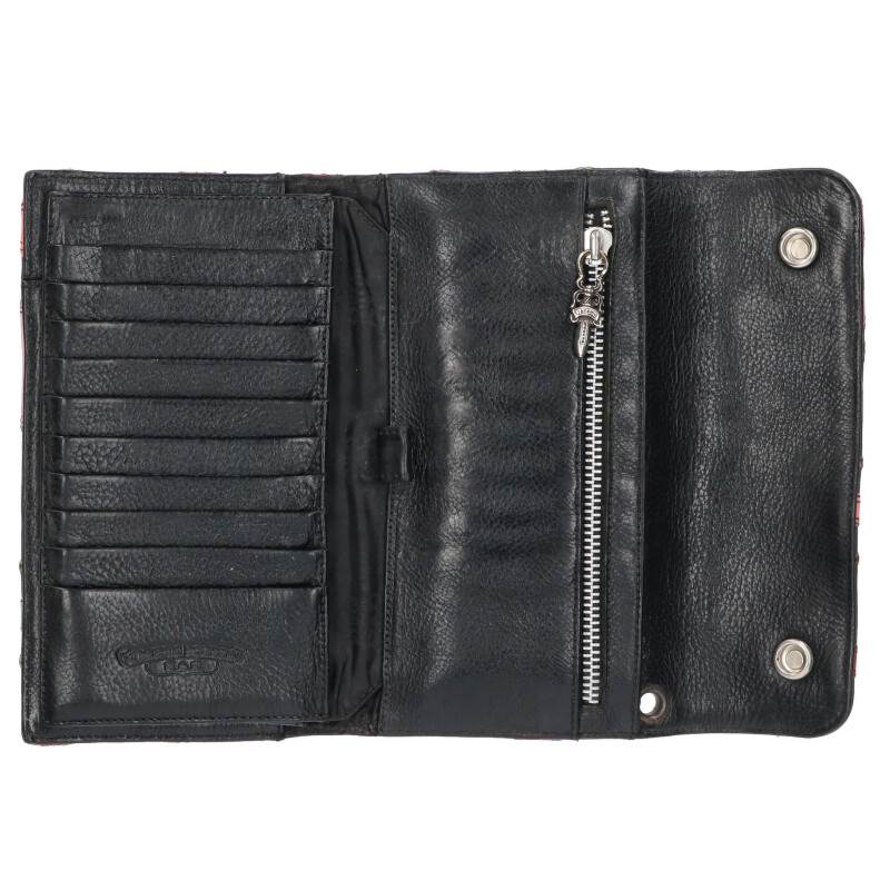 Chrome Hearts Wave Multi Cross Patch Wallet Size ONE SIZE